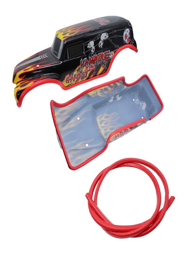 BONRI شريط تقوية حماية حواف هيكل السيارة من REhobby لسيارات التحكم عن بعد بمقياس 1/10 من Traxxas TRX-4 و Axial SCX10 (أحمر) - Image 1